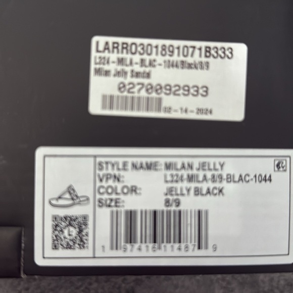 Larroude Milan jelly‎ Sandal flat 8/9 - Picture 3 of 8